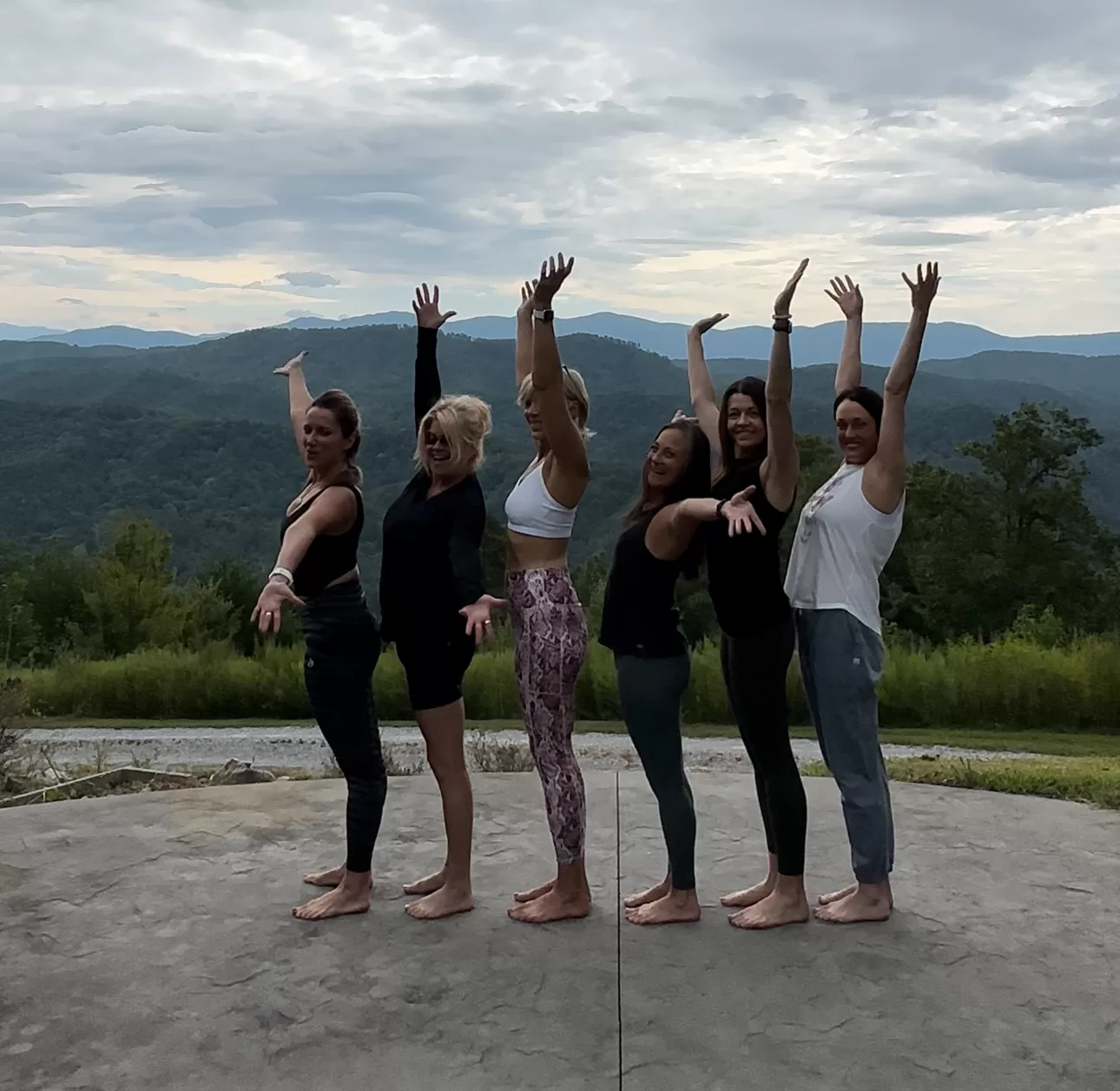 Yoga retreat for women in the Smoky Mountains, Hiking Retreat near Knoxville TN for women