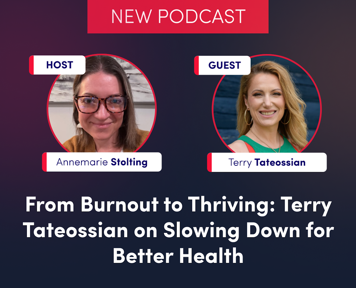Guest Podcast: From Burnout to Thriving: Terry Tateossian on Slowing Down for Better Health thumbnail