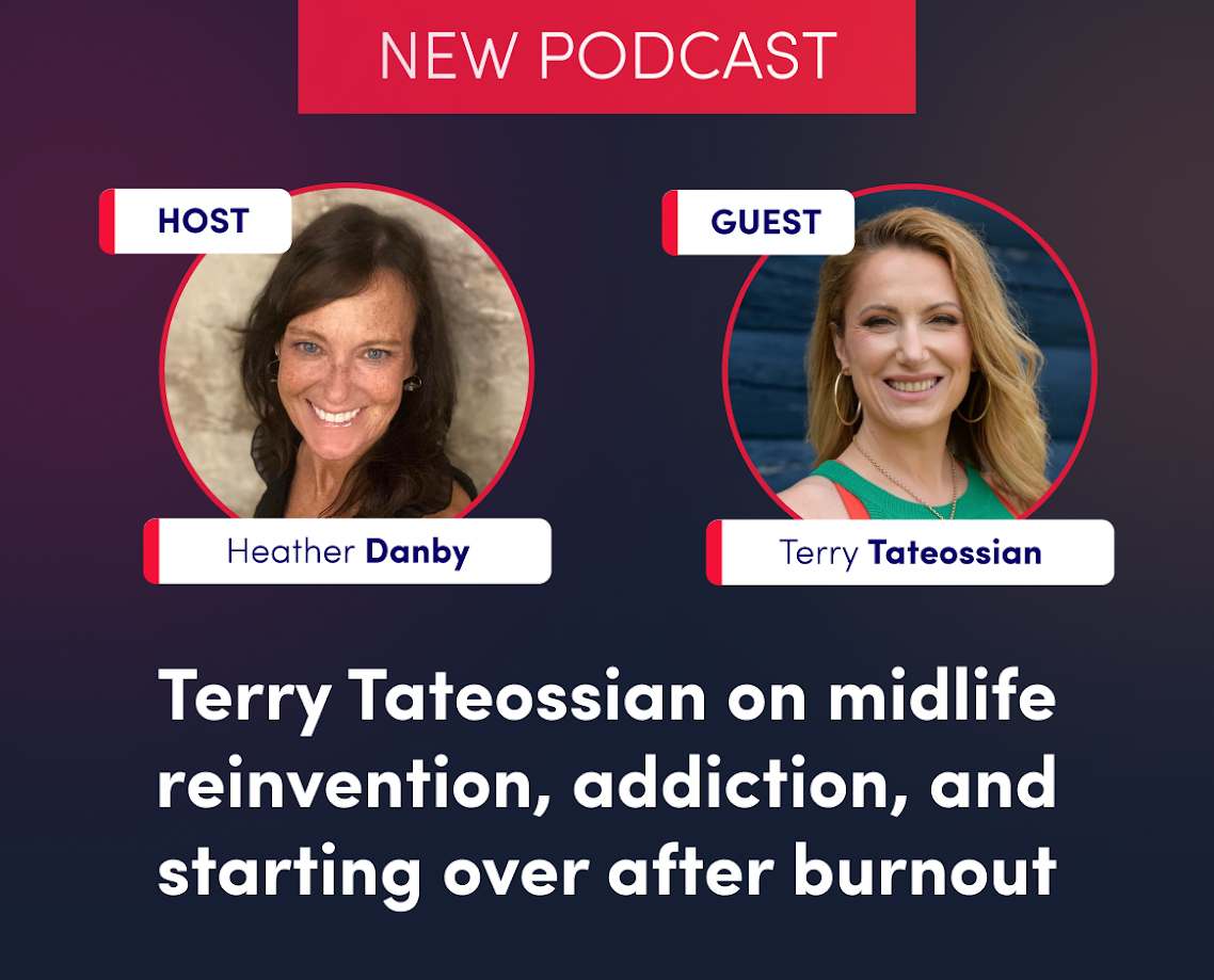 Guest Podcast: Terry Tateossian on Midlife Reinvention, Addiction, and Starting Over After Burnout thumbnail