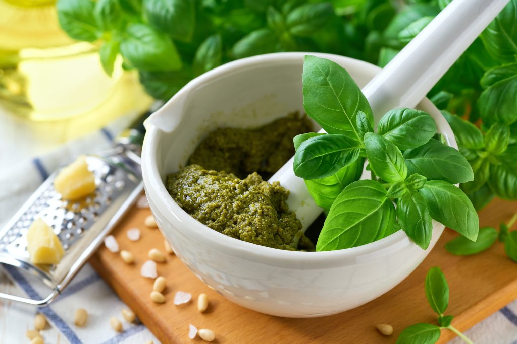 THOR Yoga Retreats Basil Pesto Recipe Cookbooks