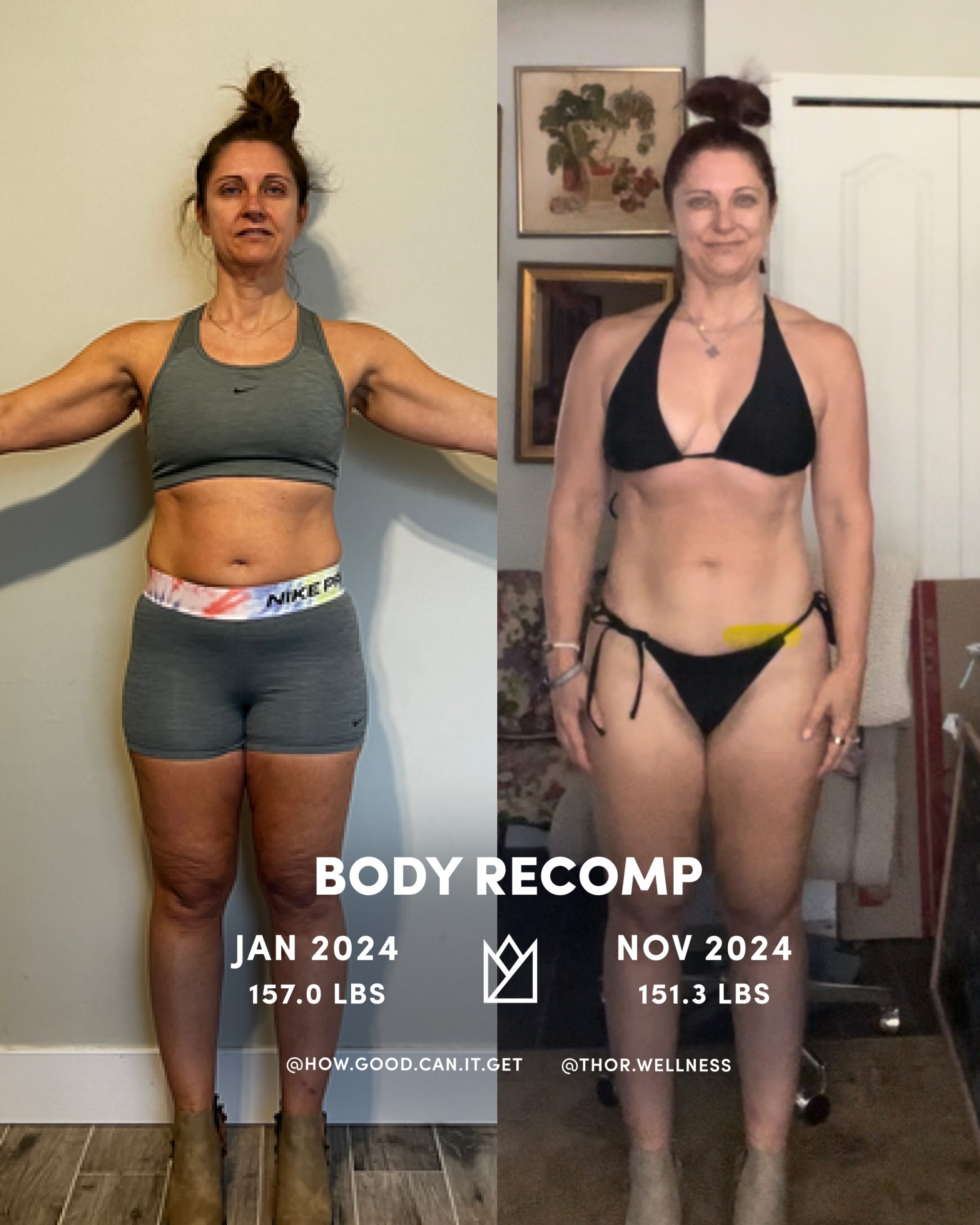 CLIENT RESULTS 50 Terry Tateossian Personal Trainer Nutritionist Menopause Lifestyle Medicine Coach
