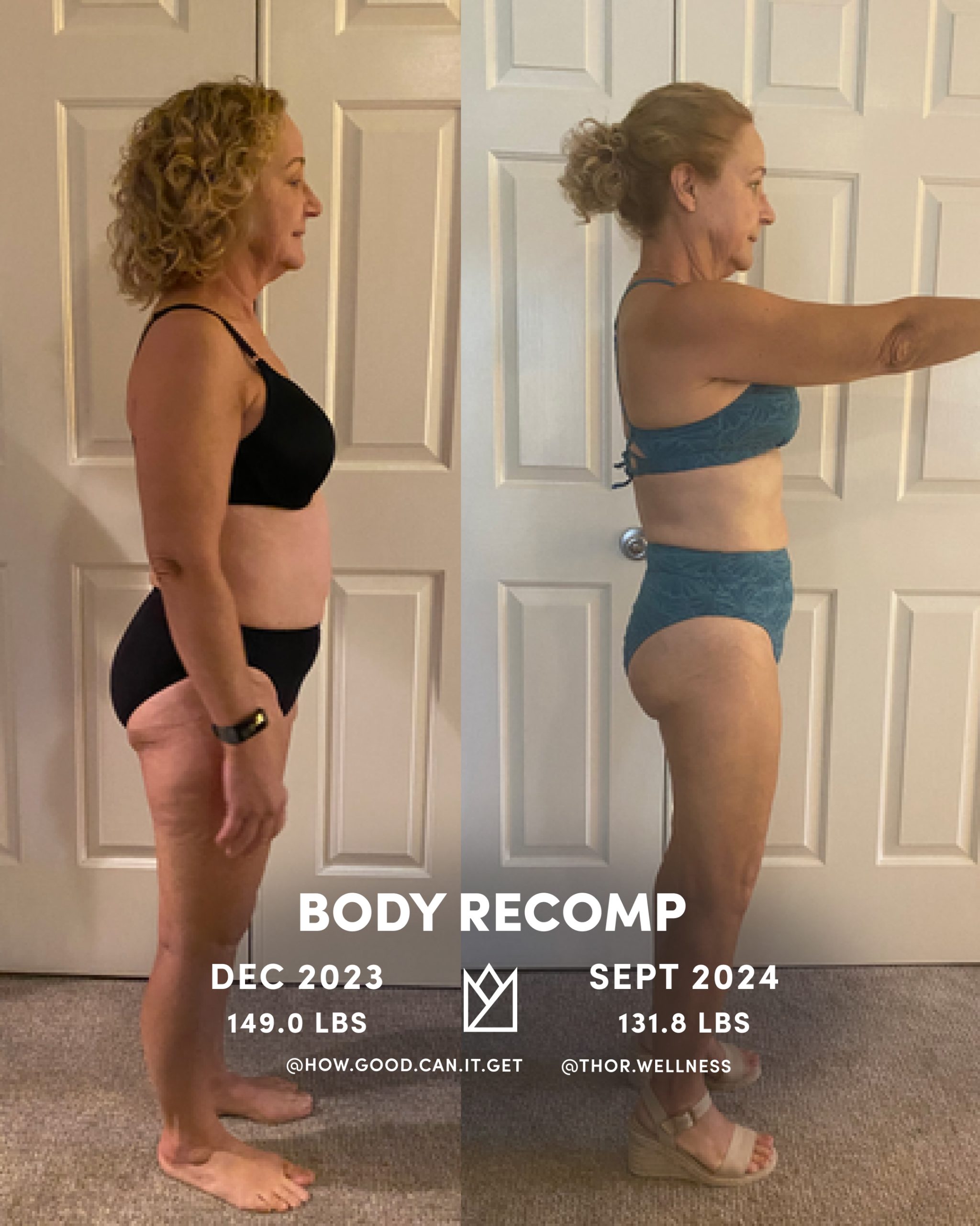 CLIENT RESULTS 52 Terry Tateossian Personal Trainer Nutritionist Menopause Lifestyle Medicine Coach Client Results
