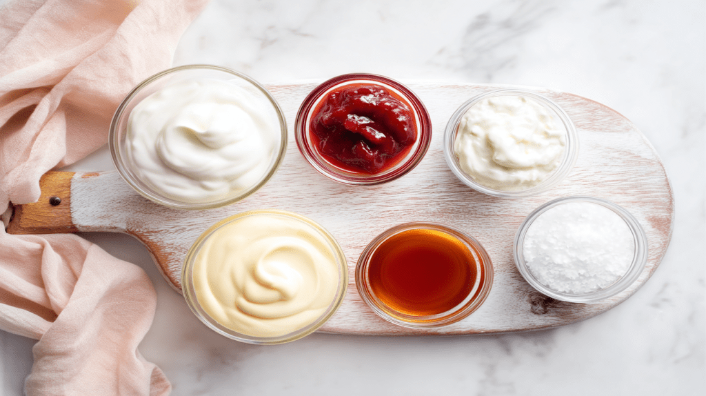 Big Mac Sauce Recipe Ingredients - Low Calorie Macro-Friendly