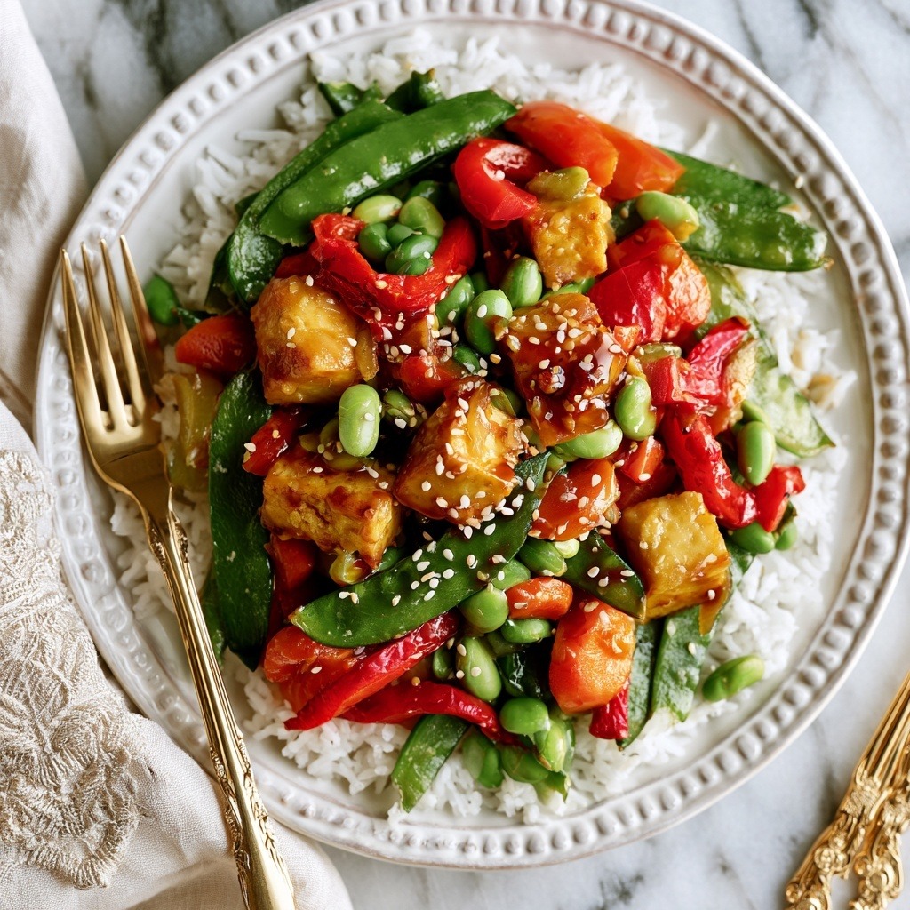 Miso-Glazed Tofu Stir-Fry Menopause Friendly Meal Plans for Weight management