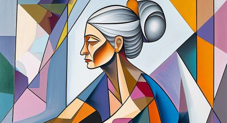Artistic Woman Illustration Fascia Lymphatic Connection