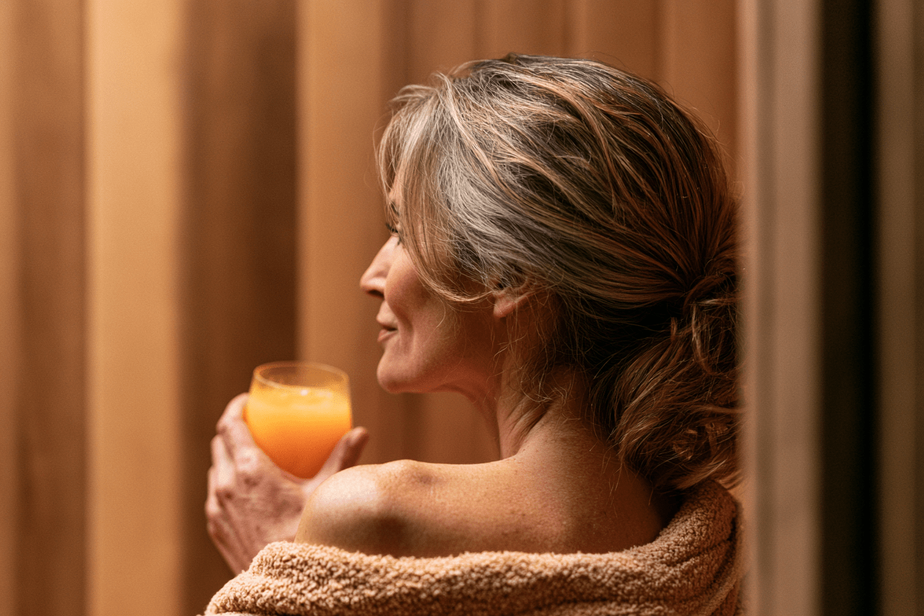 How Sauna Helps Menopause & Perimenopause: Research, Protocols, and Safety thumbnail