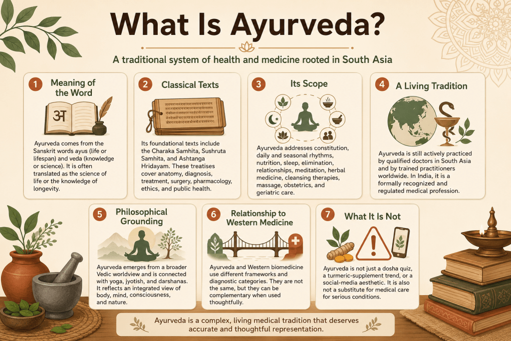 Overview of Ayurveda and its key principles.