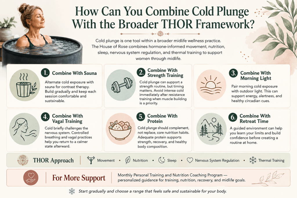 Cold plunge within the THOR wellness framework