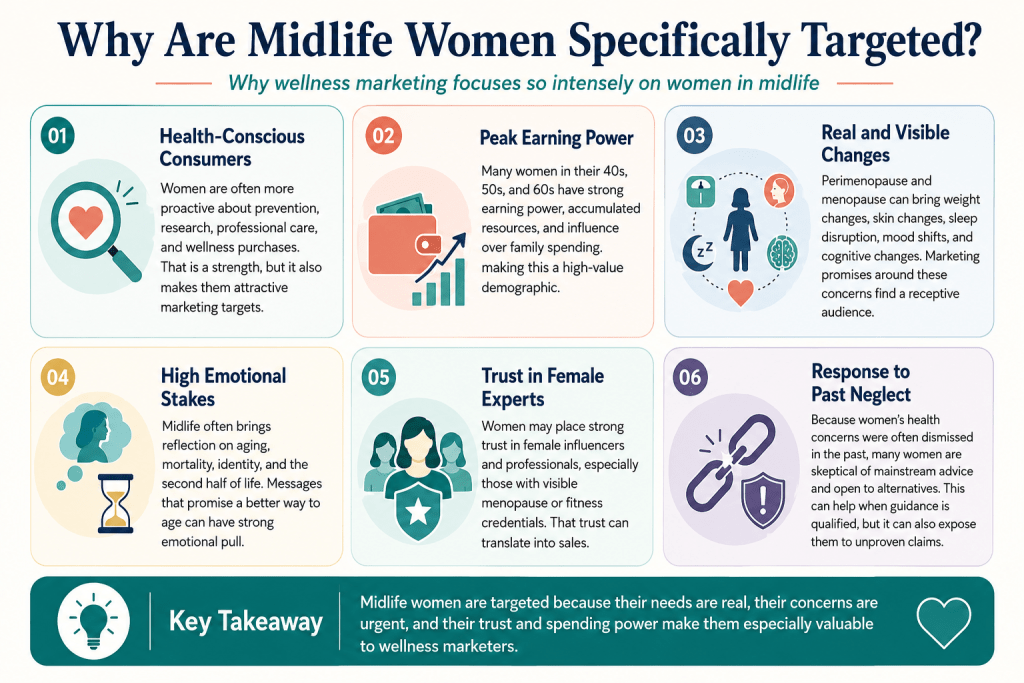 Why wellness marketing targets midlife women