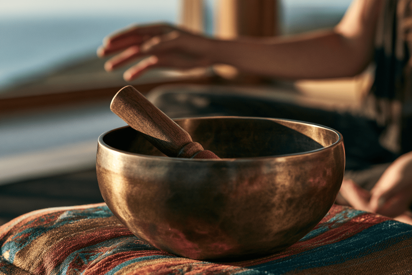 How to Use a Singing Bowl and Your Voice Together for Healing thumbnail