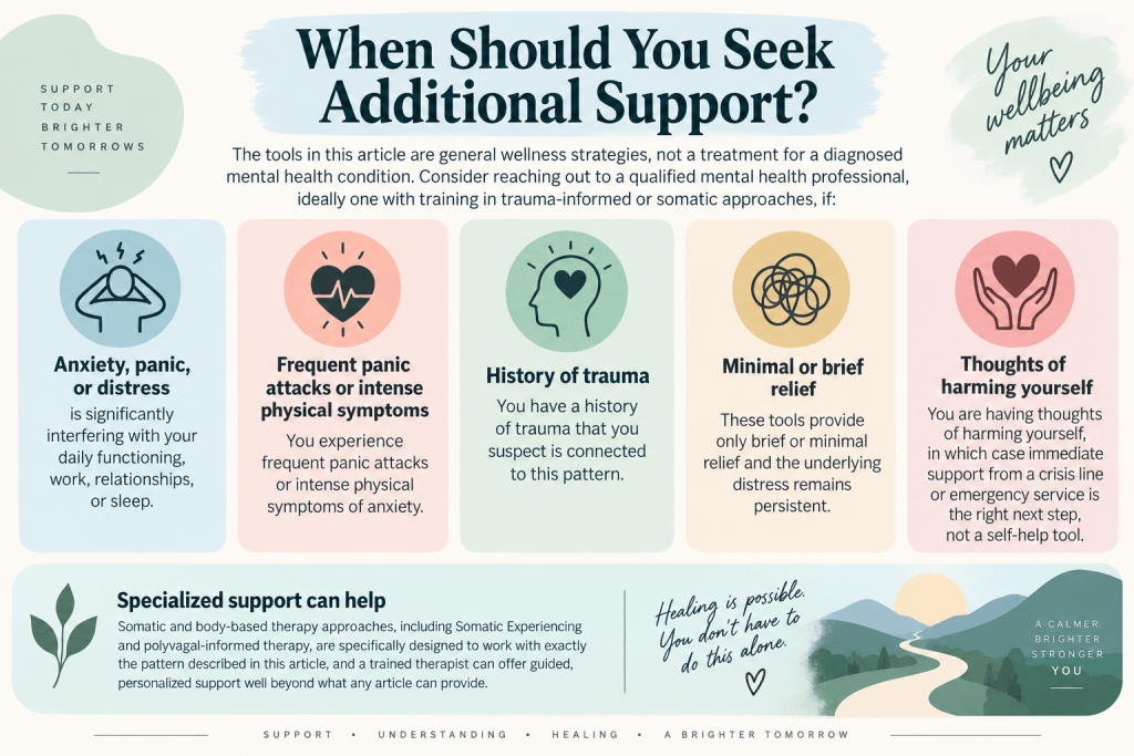 Signs it may be time to seek professional mental health support.