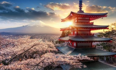 Mt Fuji at Sunrise - Japanese Health Habits for Women in Midlife