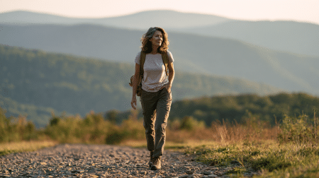 walking 10,000 steps per day - midlife habits