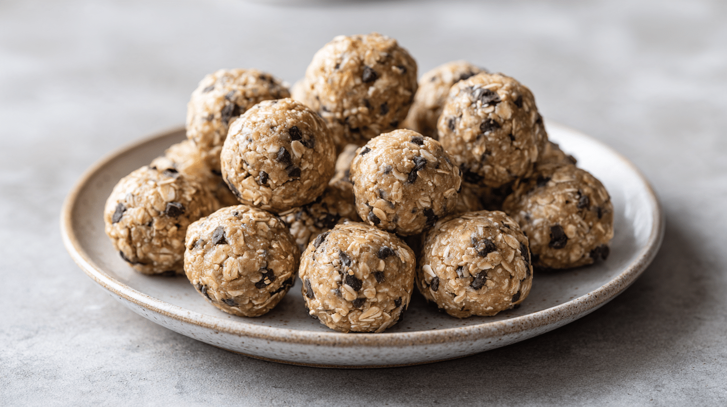 High Protein Balls Recipe (Under 20g Carbs, No-Bake, 7g Protein Each) thumbnail