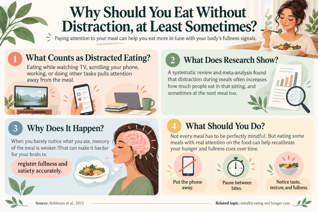 how mindful eating improves awareness of fullness cues.